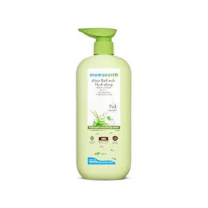 Mamaearth Aloe Refresh Hydrating Body Lotion with Aloe Vera & HA 400ml