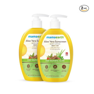 Mamaearth Aloe Vera Sunscreen Body Lotion SPF 30