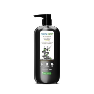 Mamaearth Charcoal Moisturizing Body Wash with Mint Scent