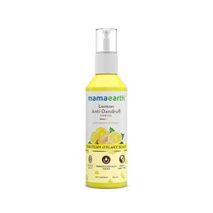 Mamaearth Lemon Anti-Dandruff Hair Oil for Flaky Scalp