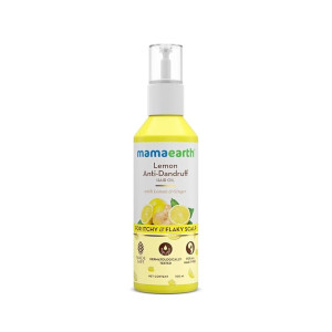 Mamaearth Lemon Anti-Dandruff Hair Oil for Flaky Scalp