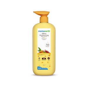 Mamaearth Ubtan Moisturizing Body Lotion with Turmeric & Saffron (400ml)