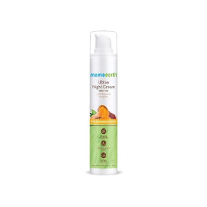 Mamaearth Ubtan Night Cream for Glowing Skin with Turmeric & Saffron