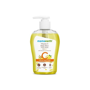 Mamaearth Vitamin C Face Wash 250ml – Toxin-Free & Oil-Free