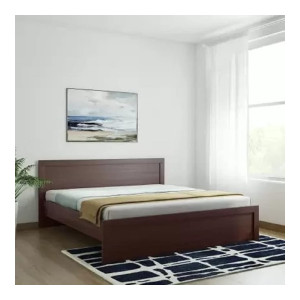 MAMTA DECORATION Engineered Wood Dazzle King Size Bed Without Storage