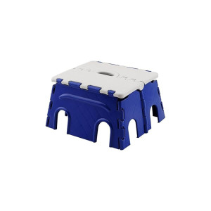 MARKWELL 7 Inches Adjustable Portable Folding Step Stool