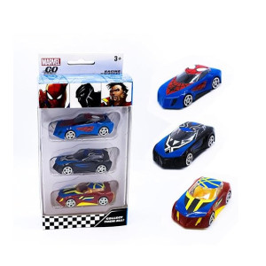 Marvel Go Collection Rapid Racer 3-Pack Diecast Cars