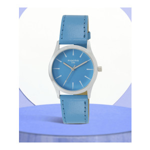 MAXIMA Elite Collection Leather Band Premium Lacquered Dial Analog Watch – For Women