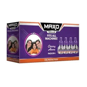 Maxo Genius Mosquito Repellent Liquid Refill (4x 45ml)