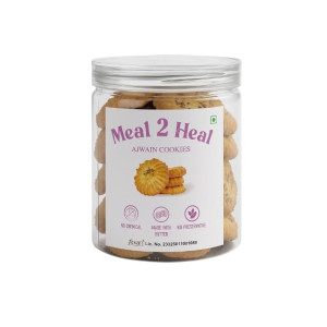 Meal2Heal Ajwain Whole Wheat Digestive Cookies