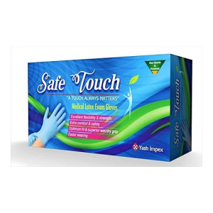 Medicure Premium Latex Gloves – Medium Sized – 100 Pieces