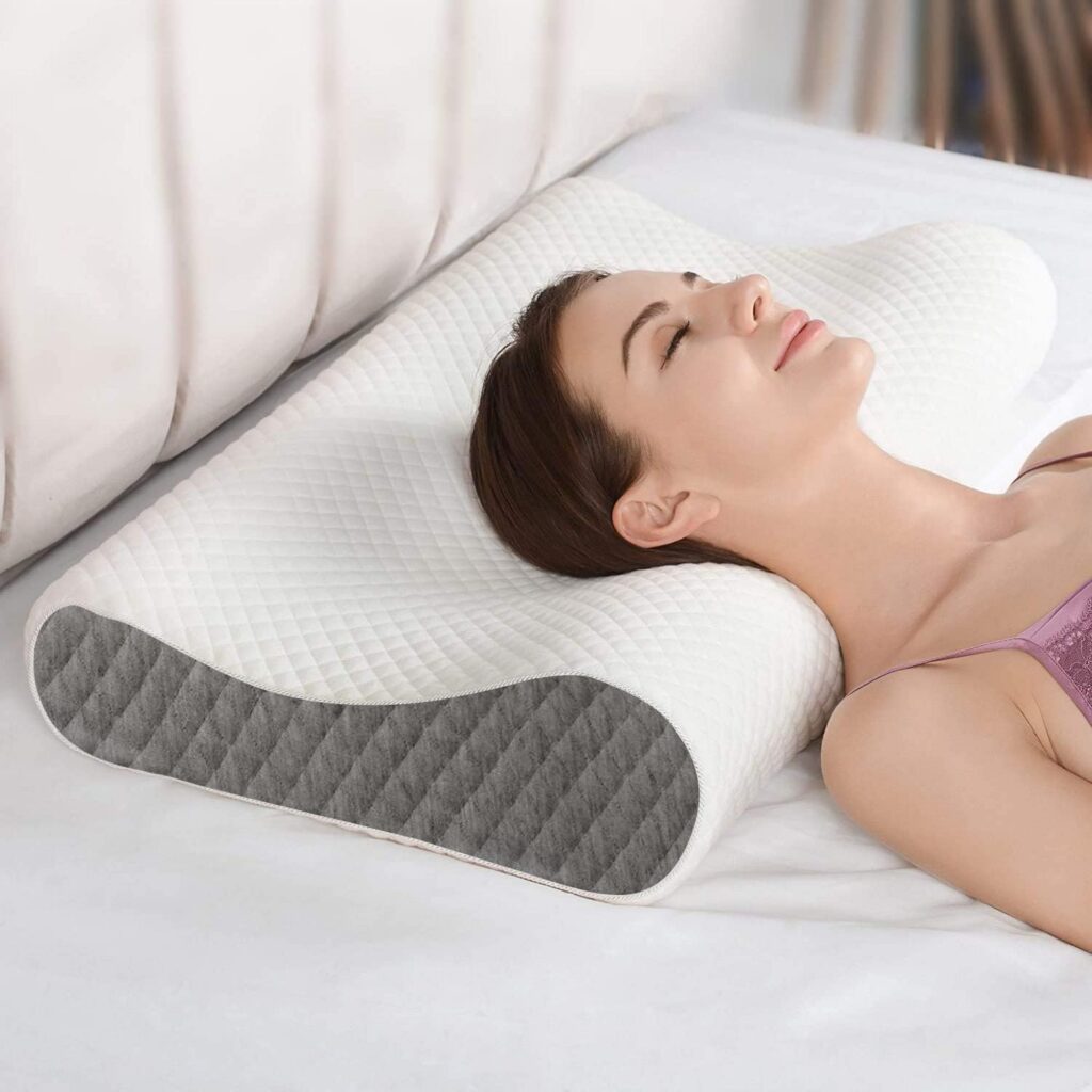 Memory Foam Pillow for Neck & Shoulder Pain Rs. 479