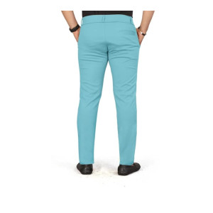Men’s Slim Fit Casual Chino Trousers with Pockets