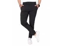 Men’s Slim Fit Lycra Blend Trousers – Stylish Office Pants for Men