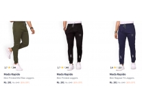 Men’s Trackpants upto 81% off starting from Rs.201 @ Myntra