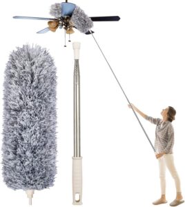 Microfiber Feather Duster Extendable Pole Rs.199