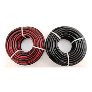 Microtek Solar DC Cable Tinned Copper UV Protected 10 sq.mm (80 Meter Total – Red & Black)
