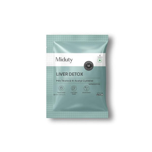 Miduty Liver Detox Supplement Milk Thistle with N-Acetyl Cysteine 900 mg – Fatty Liver Care