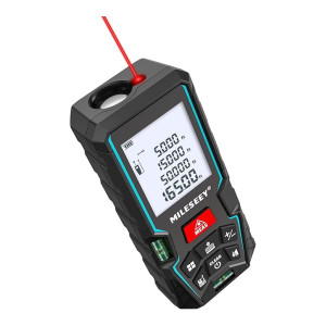 MiLESEEY 50m Digital Laser Distance Meter with Electronic Angle Sensor