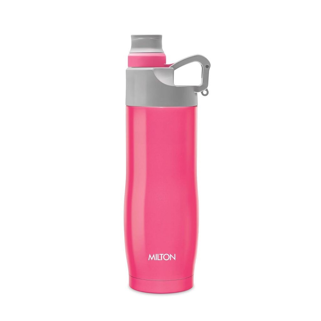 Milton Alpha 500 Stainless Steel Sports Bottle 480ml Pink Rs. 339