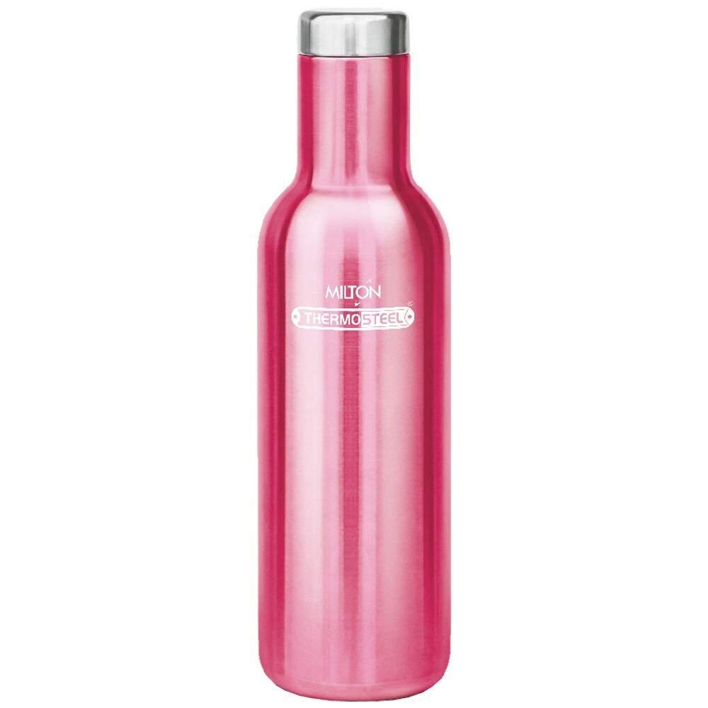 Deal Milton Charm 800 Stainless Steel Water Bottle 780ml Pink Rs. 466