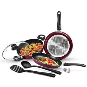 Milton Cookware Set of 5 Non Stick Cookware