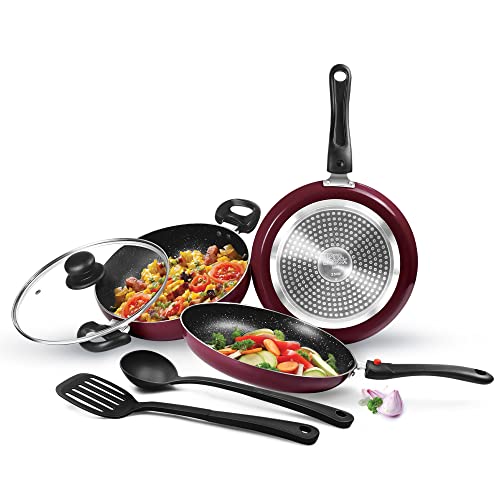 Milton Cookware Set of 5 Non Stick Cookware