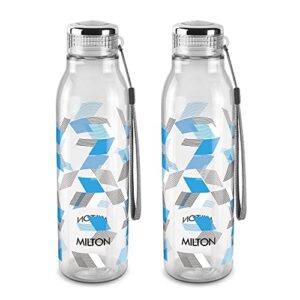 Deal Milton Helix 1L Pet Water Bottle Set of 2 Blue