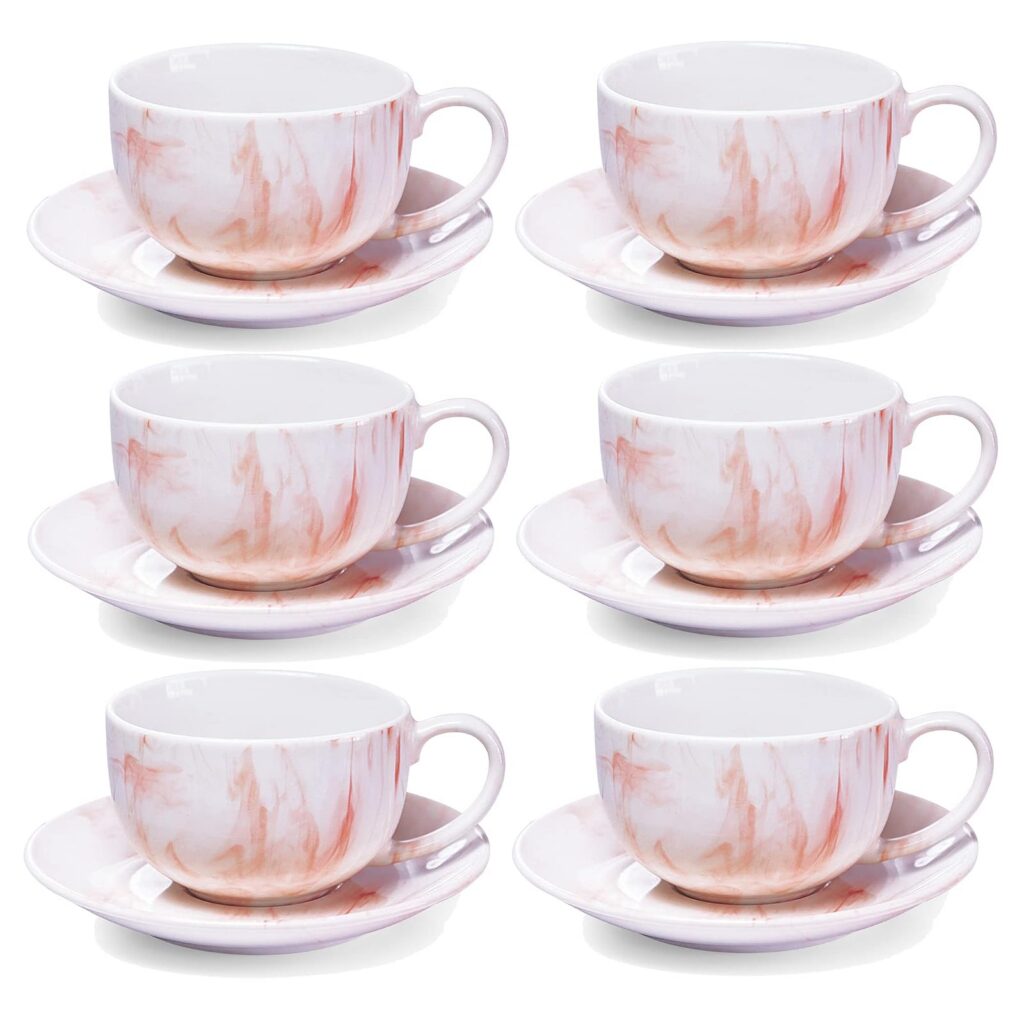 Deal Milton Treo Marble Cup and Saucer Set of 12 Rs. 536
