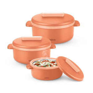 Milton Micronova Jr Casserole Set at Rs1099 | Amazon Deal