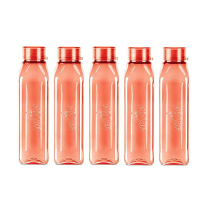 MILTON Prime 1000 Reusable Water Bottle Set (5 x 1 Litre)