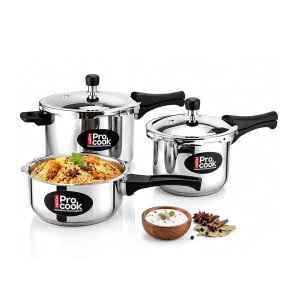 Milton Pro Cook Pressure Cooker Set at Rs3299 | Amazon Deal