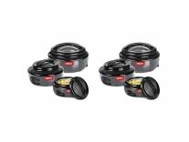 Milton Stainless Steel Casserole Set of 3