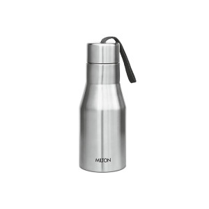 MILTON Super Stainless Steel Water Bottle 475 ml Leak Proof