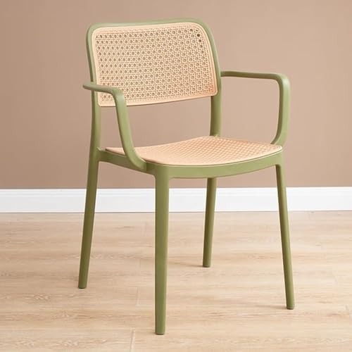 Mirra Rattan Dining Chair Modern Stackable