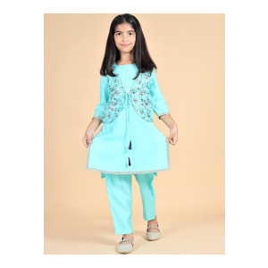 misbis Girls Silk Kurta Set at Rs209 | Trackingv3 Deal