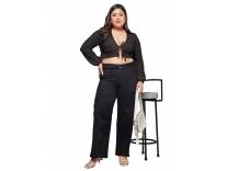 Miss Chase Women’s Wide Leg Denim Jeans Deal Rs. 345