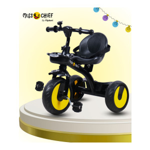 Miss & Chief Pixi Baby Tricycle Sturdy and Safe for Kids with Storage Baskets (Ages 2-5yrs)
