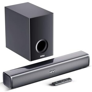Mivi Fort H120 Soundbar 120W Home Theatre 2.1 Channel Sound Bar Rs. 3299