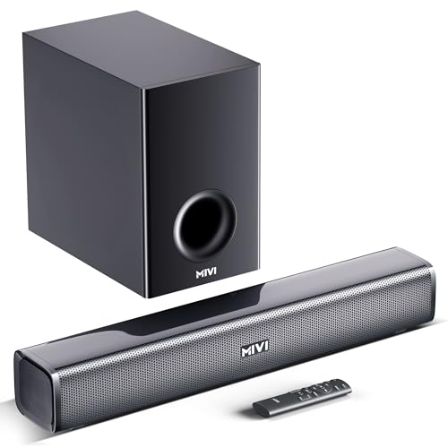 Mivi Fort H120 Soundbar 120W Home Theatre 2.1 Channel Sound Bar Rs. 3299