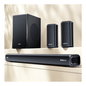 Mivi Fort H750 Soundbar, 750 Watts, Dolby Audio, 5.1 Channel