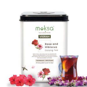 Moksa Rose Hibiscus Oolong Tea