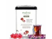 Moksa Rose Hibiscus Oolong Tea