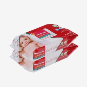 Morisons Baby Dreams Wipes (80 Wipes) Buy 1 Get 1 Free for Rs. 94