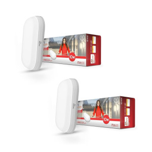 Murphy 10W LED Oval Shape Bulkhead Wall Lamp
