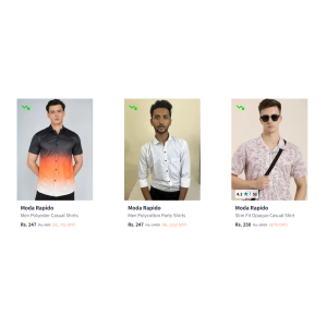 Myntra Up to 90% Off Men’s Shirts