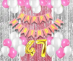 Mystic Toy Store 47th Birthday Decoration Deal for Girls Rs. 122