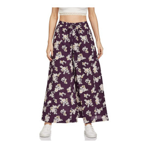Myx Women’s Relaxed Fit Mid Rise Palazzo