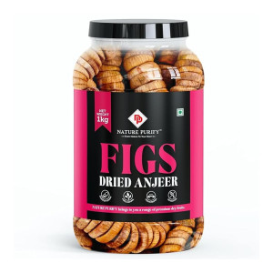 Nature Purify Anjeer Figs 1KG Big Size Zero Added Sugar