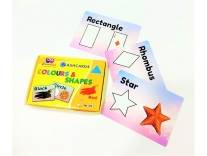 Negi Colour and Shapes Flashcards for Kids Rs 83